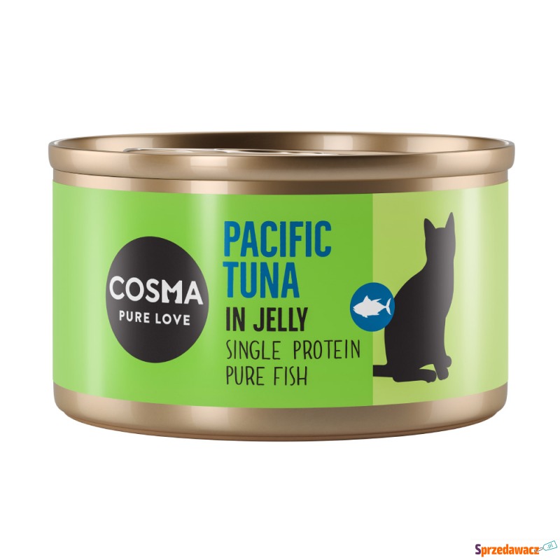 Cosma Original w galarecie, 6 x 85 g - Tuńczyk... - Karmy dla kotów - Kwidzyn