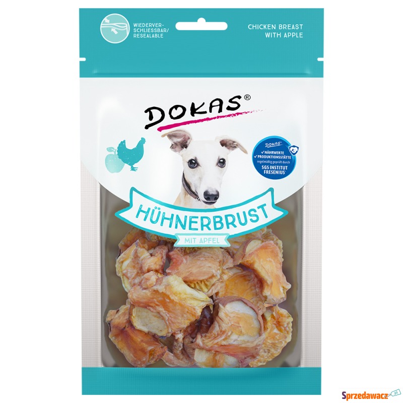 Dokas przysmak z kurczaka  - Jabłko, 3 x 70 g - Przysmaki dla psów - Wałbrzych