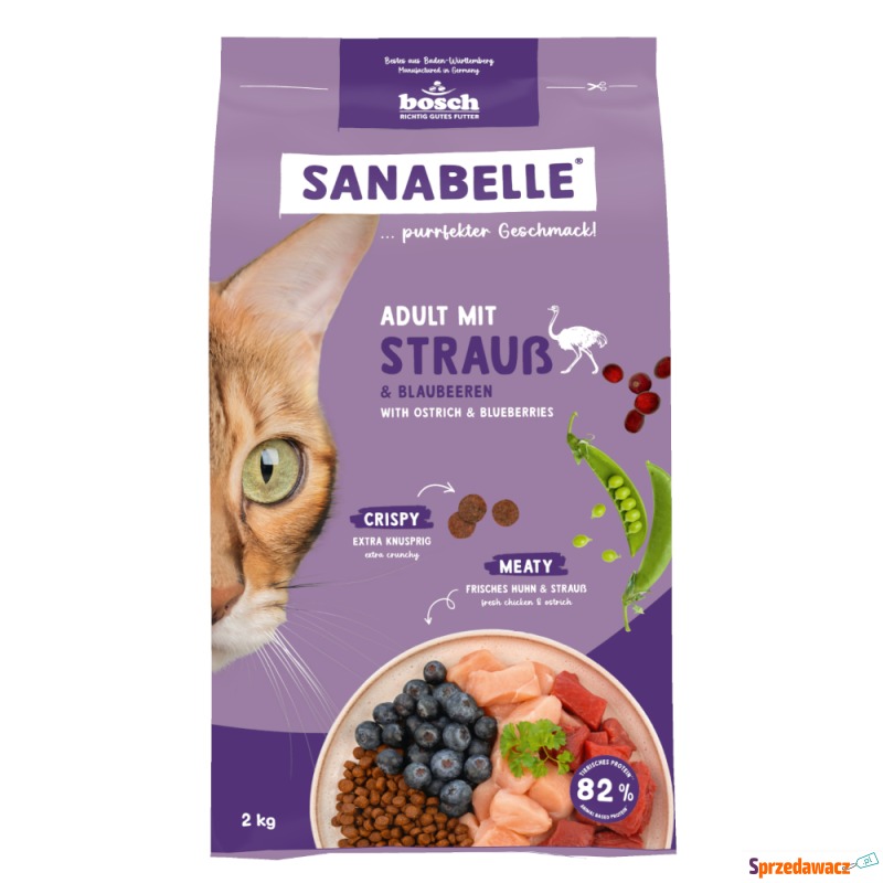 Sanabelle Adult, struś i jagody...