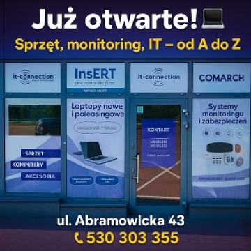 Tusze, tonery i akcesoria komputerowe - Lublin | IT-Connection Abramowicka 43