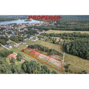 Działka 1000m2, las, zalew - Borków gm.Daleszyce