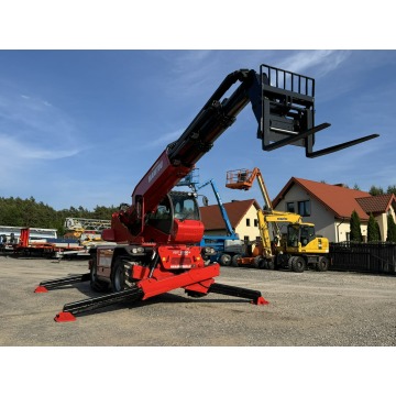 Manitou MRT 2150 ROTO Ładowarka Teleskopowa O... - Pojazdy specjalistyczne - Widełki - zdjęcie 5