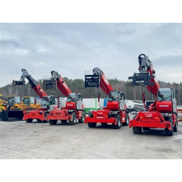 Manitou MRT 2150 ROTO Ładowarka Teleskopowa O... - Pojazdy specjalistyczne - Widełki - zdjęcie 3