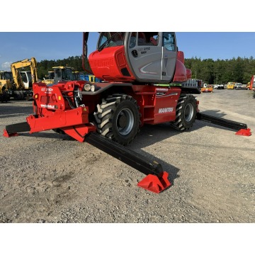Manitou MRT 2150 ROTO Ładowarka Teleskopowa O... - Pojazdy specjalistyczne - Widełki - zdjęcie 10