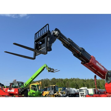 Manitou MRT 2150 ROTO Ładowarka Teleskopowa O... - Pojazdy specjalistyczne - Widełki - zdjęcie 9