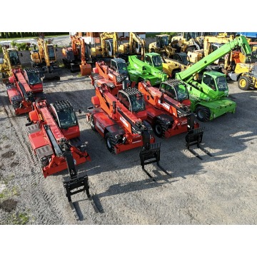 Manitou MRT 2150 ROTO Ładowarka Teleskopowa O... - Pojazdy specjalistyczne - Widełki - zdjęcie 7