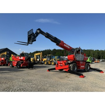 Manitou MRT 2150 ROTO Ładowarka Teleskopowa O... - Pojazdy specjalistyczne - Widełki - zdjęcie 8