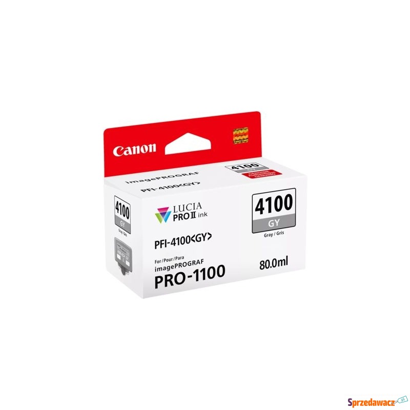Tusz Oryginalny Canon PFI-4100 GY (6783C001)... - Tusze, tonery - Opole