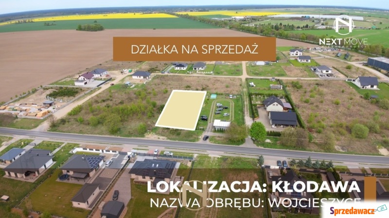 Działka budowlana Wojcieszyce sprzedam, pow. 1892 m2  (18.9a)