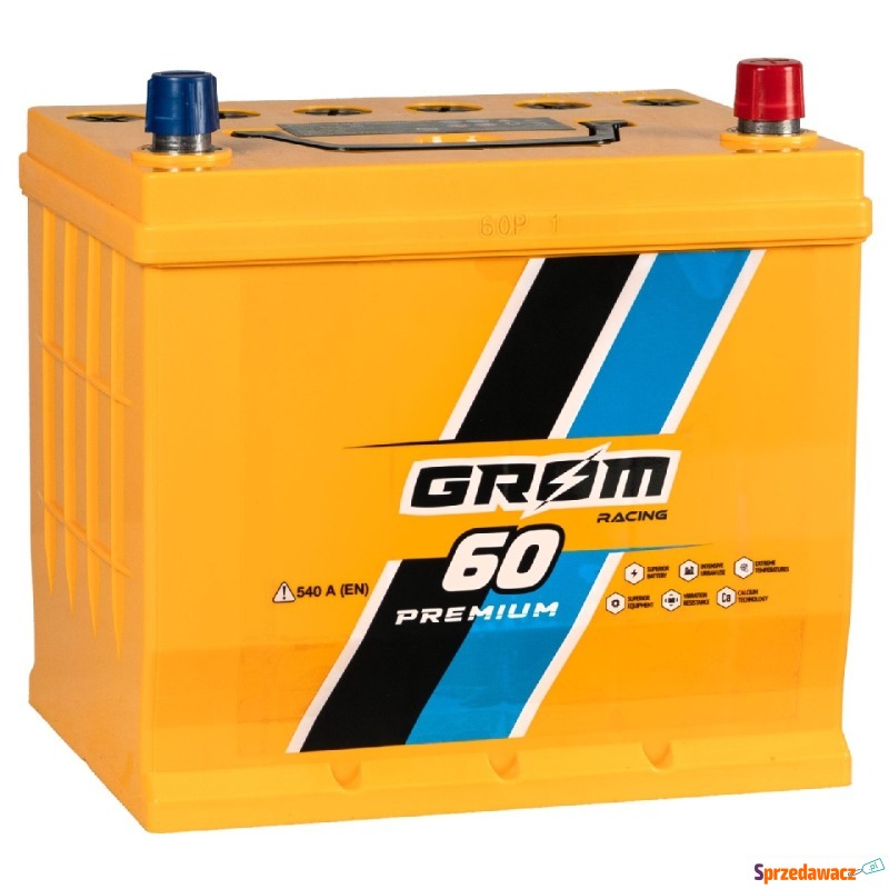 Akumulator Racing 60Ah 540A Grom Japan P+ - Akumulatory - Ruda Śląska