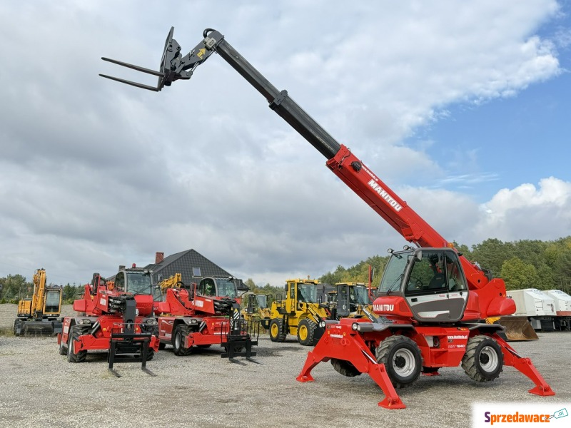 Manitou MRT 1640 Easy ROTO Ładowarka Teleskopowa... - Pojazdy specjalistyczne - Widełki