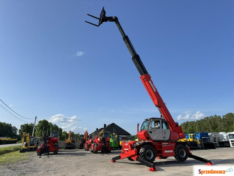 Manitou MRT 2150 ROTO Ładowarka Teleskopowa O... - Pojazdy specjalistyczne - Widełki