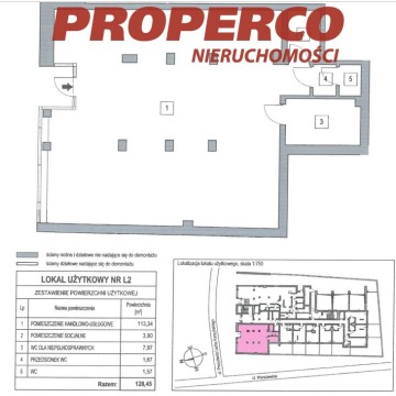 Lokal 128,45m2, Centrum, Kielce
