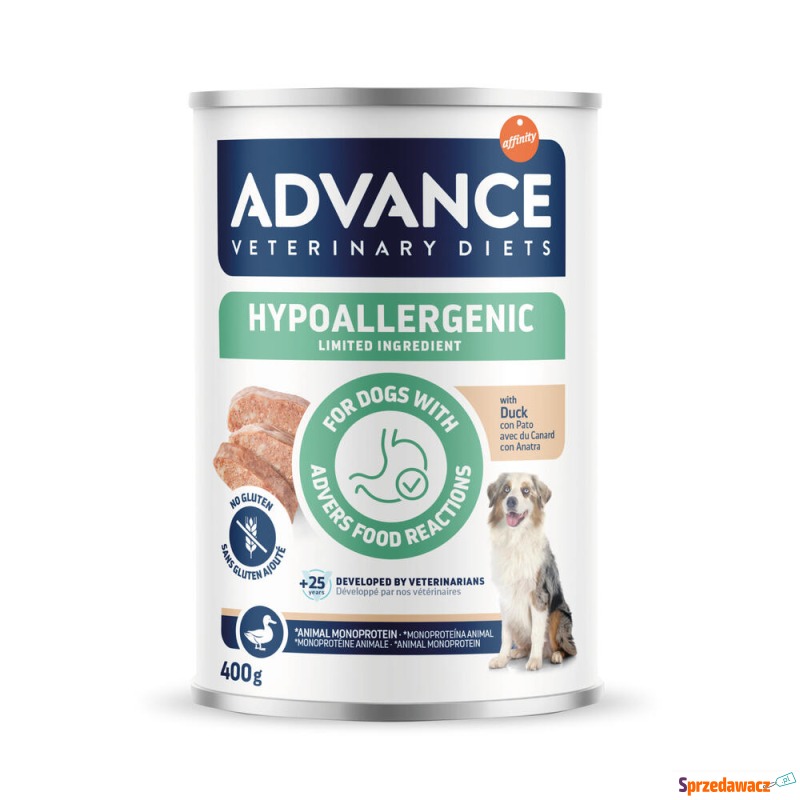 Advance Veterinary Diets Hypoallergenic - Kaczka,... - Karmy dla psów - Białystok