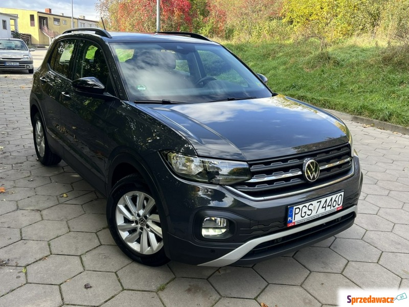 Volkswagen T-Cross  SUV 2020,  1.0 benzyna, automat - Na sprzedaż za 64 999 zł - Gostyń