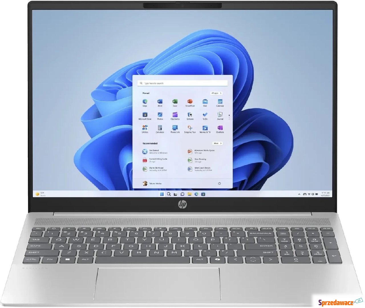 Laptop HP Pavilion 16-ag0054nw...
