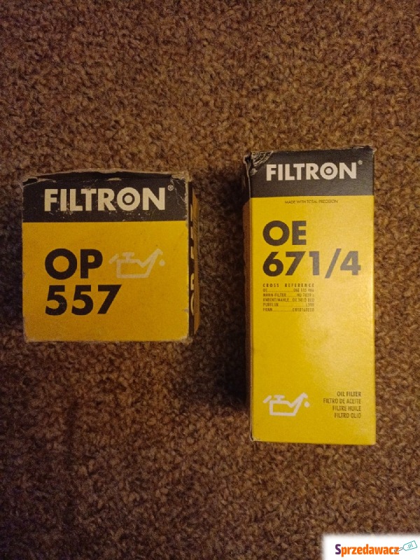 Filtry oleju OP557 i OE671/4 - Filtry pozostałe - Tychy