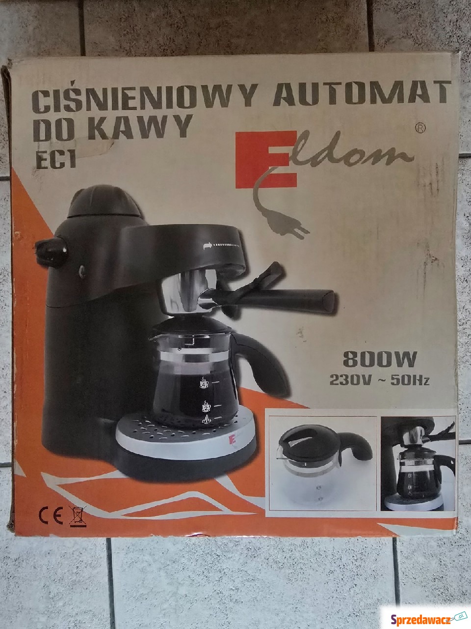 Nowy ciśnieniowy automat do kawy...