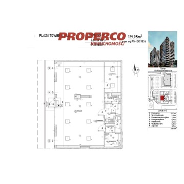 Nowy lokal 130m2 usługi handel biuro Plaza Tower - Lokale użytkowe na s... - Kielce - zdjęcie 5