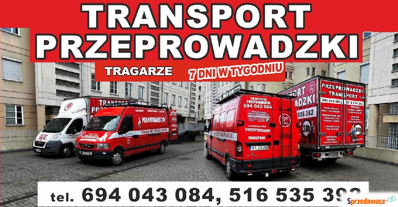 Transport 24h PRZEPROWADZKI tr...