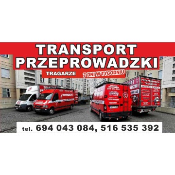Transport 24h PRZEPROWADZKI transport wnoszenie mebli paczek gabarytów