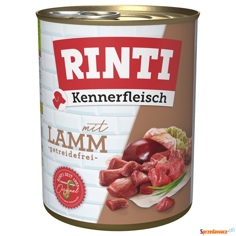RINTI Kennerfleisch, 1 x 800 g - Jagnięcina - Karmy dla psów - Rzeszów