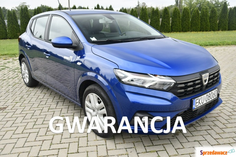 Dacia Sandero  Hatchback 2021,  1.0 benzyna - Na sprzedaż za 44 900 zł - Kutno