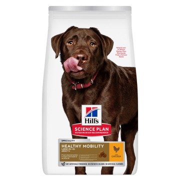 Dwupak Hill's - Adult 1+ Healthy Mobility Large Breed, kurczak, 2 x 14 kg