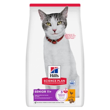 Hill's Science Plan Senior 11+, kurczak - 7 kg