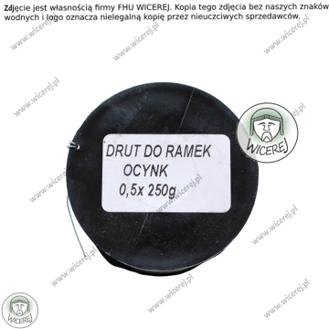 Drut pszczelarski do ramek 0,5mm - 0,25kg Ocy... - Pozostałe artykuły do... - Jaśliska - zdjęcie 4