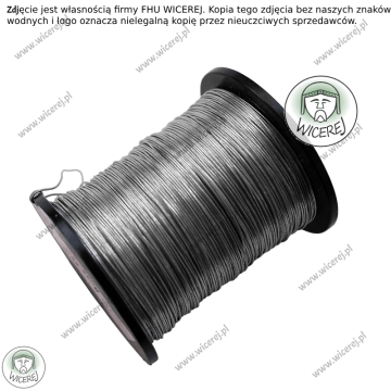 Drut pszczelarski do ramek 0,5mm - 0,25kg Ocy... - Pozostałe artykuły do... - Jaśliska - zdjęcie 3