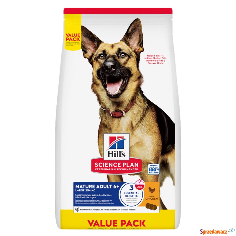 Hill’s Science Plan, 18 kg  - Mature Adult 6+... - Karmy dla psów - Zgierz