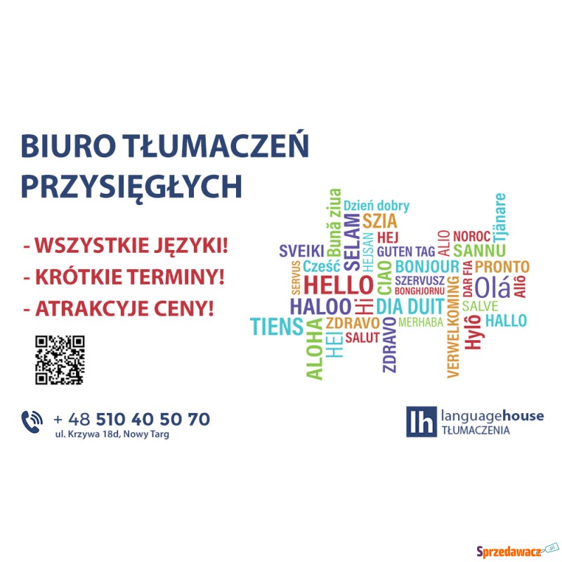 Biuro tłumaczeń przysięgłych....