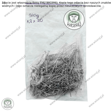 Gwoździe do nabijania odstępników 1,2 x 20mm -... - Pozostałe artykuły do... - Jaśliska - zdjęcie 2