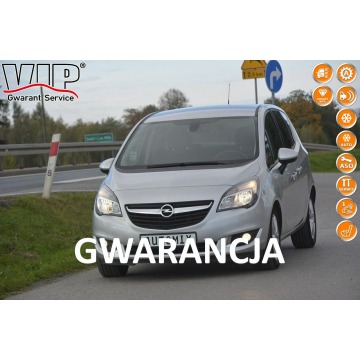 Opel Meriva - 1.4 Turbo automat gwarancja przebiegu pakiet zimowy climatronic
