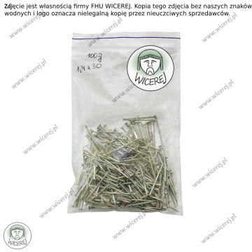 Gwoździe do zbijania ramek 1,4 x 30mm - 100g stal... - Pozostałe artykuły do... - Jaśliska - zdjęcie 4