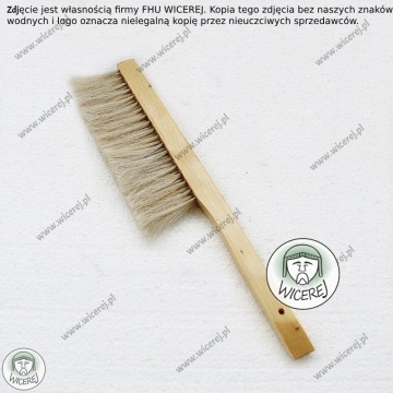 Maxi Zmiotka Duża 2 rzędowa naturalne włosie... - Pozostałe artykuły do... - Jaśliska - zdjęcie 2