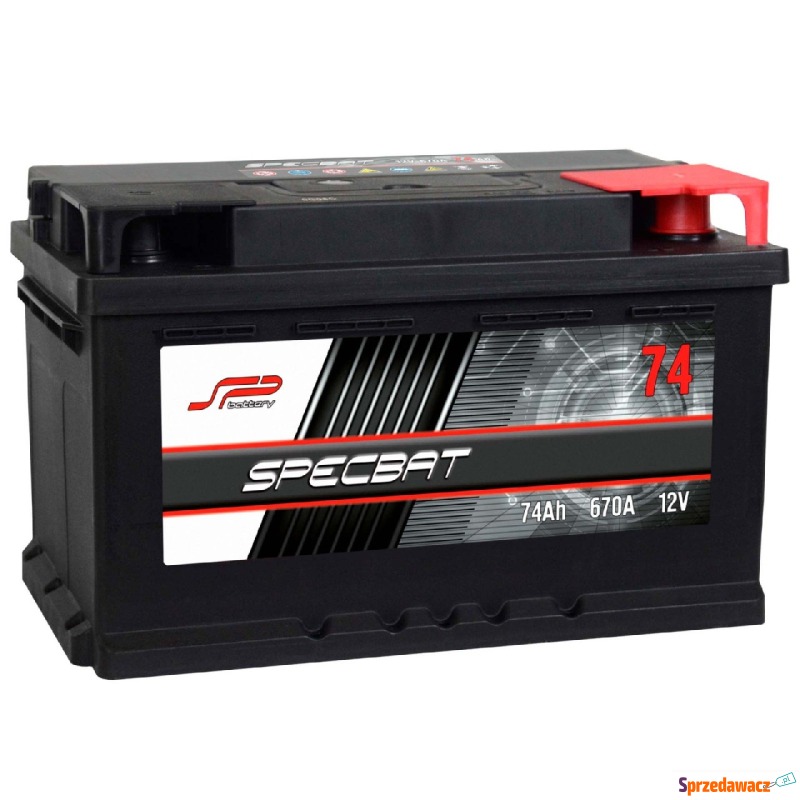 Akumulator 74Ah 670A Specbat niski -Katowice - Akumulatory - Katowice