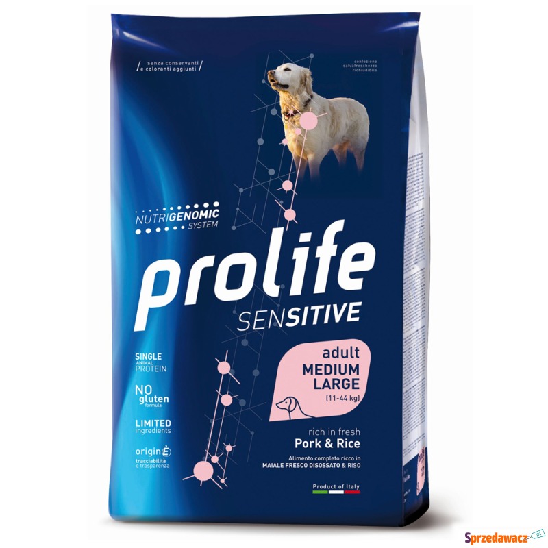 Prolife Dog Sensitive, wieprzowina...