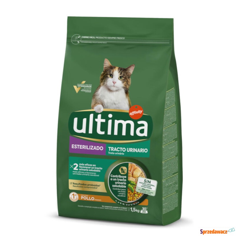 Ultima Sterilized Urinary, kurczak - 1,5 kg - Karmy dla kotów - Stalowa Wola
