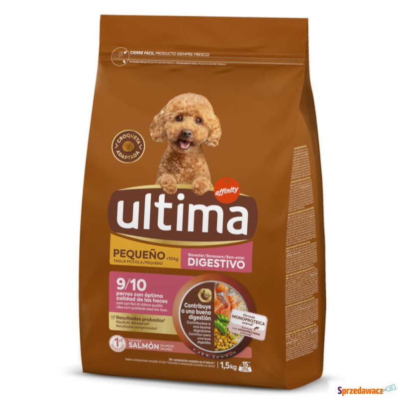 Ultima Mini Digestive Well-Being, łosoś - 3 kg... - Karmy dla psów - Olsztyn