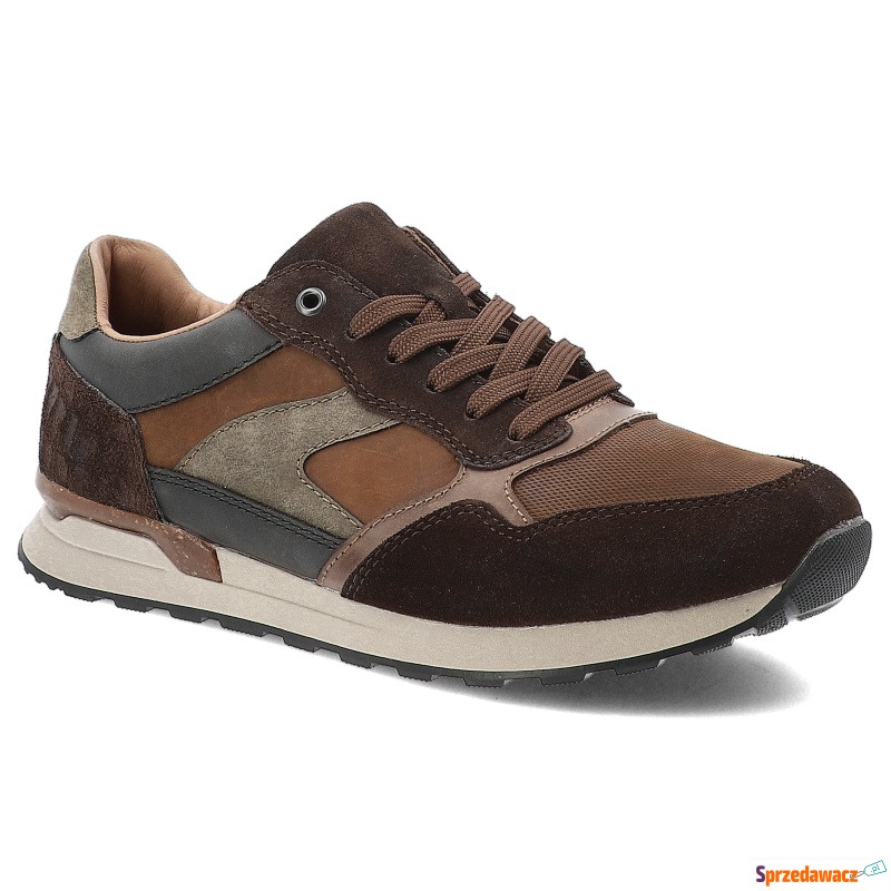 Sneakersy męskie Rieker, skórzane...