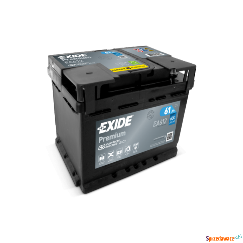 Akumulator 61Ah 600A EN Exide Premium
