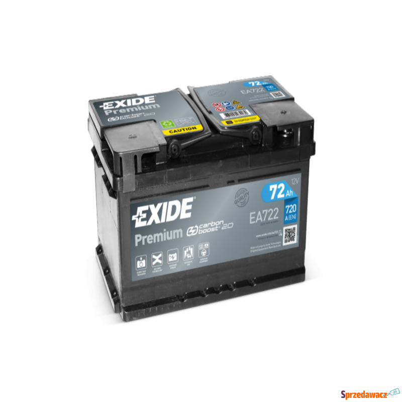Akumulator 72Ah 720A EN Exide Premium