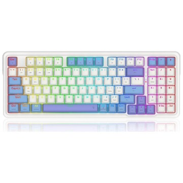 Klawiatura Klawiatura gamingowa Redragon Gloria K664WBP-RGB-PRO Bumblebee Switches bezprzewodowa mec