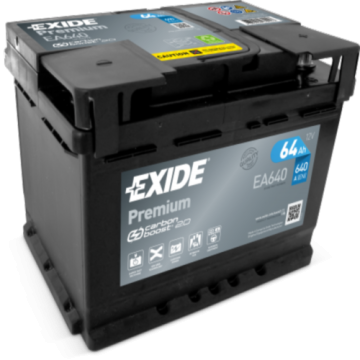 Akumulator 64Ah 640A EN Exide Premium
