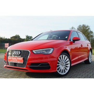 Audi A3 - Hybryda 1.4 benz. automat 204km bezwypadkowy org. lakier navi e-tron