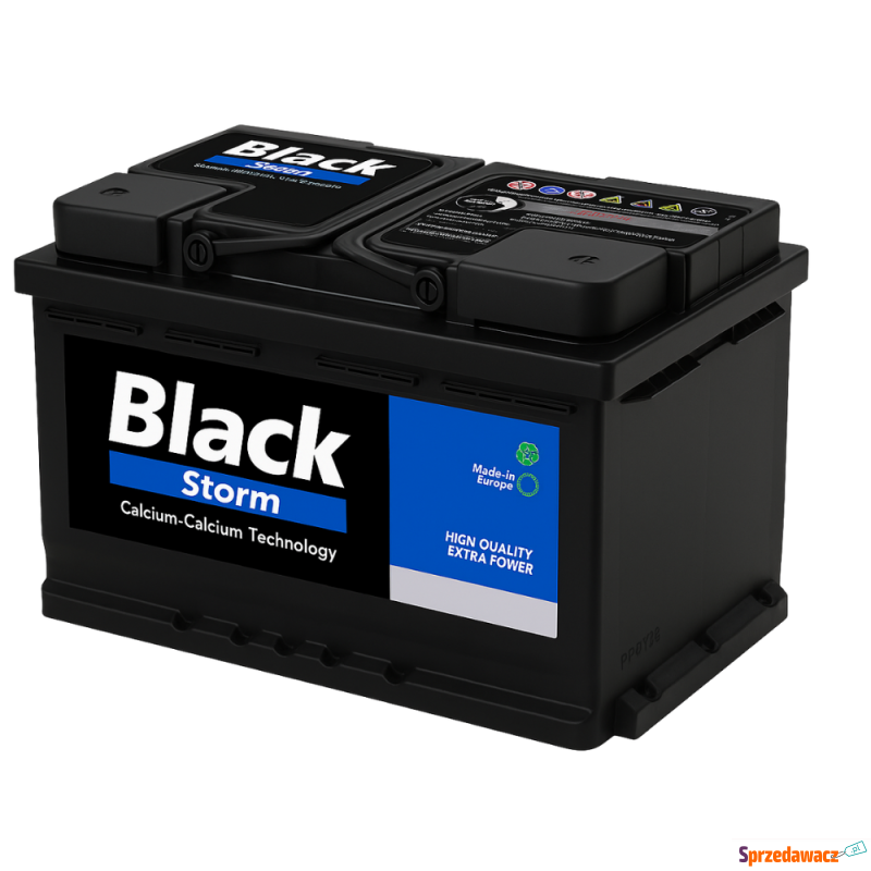Akumulator Black Storm 100Ah 830A Prawy Plus - Akumulatory - Inowrocław