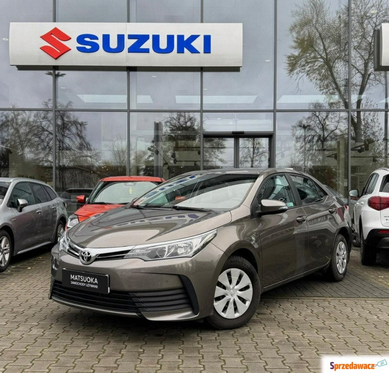 Toyota Corolla  Sedan/Limuzyna 2018,  1.6 benzyna - Na sprzedaż za 53 500 zł - Łódź