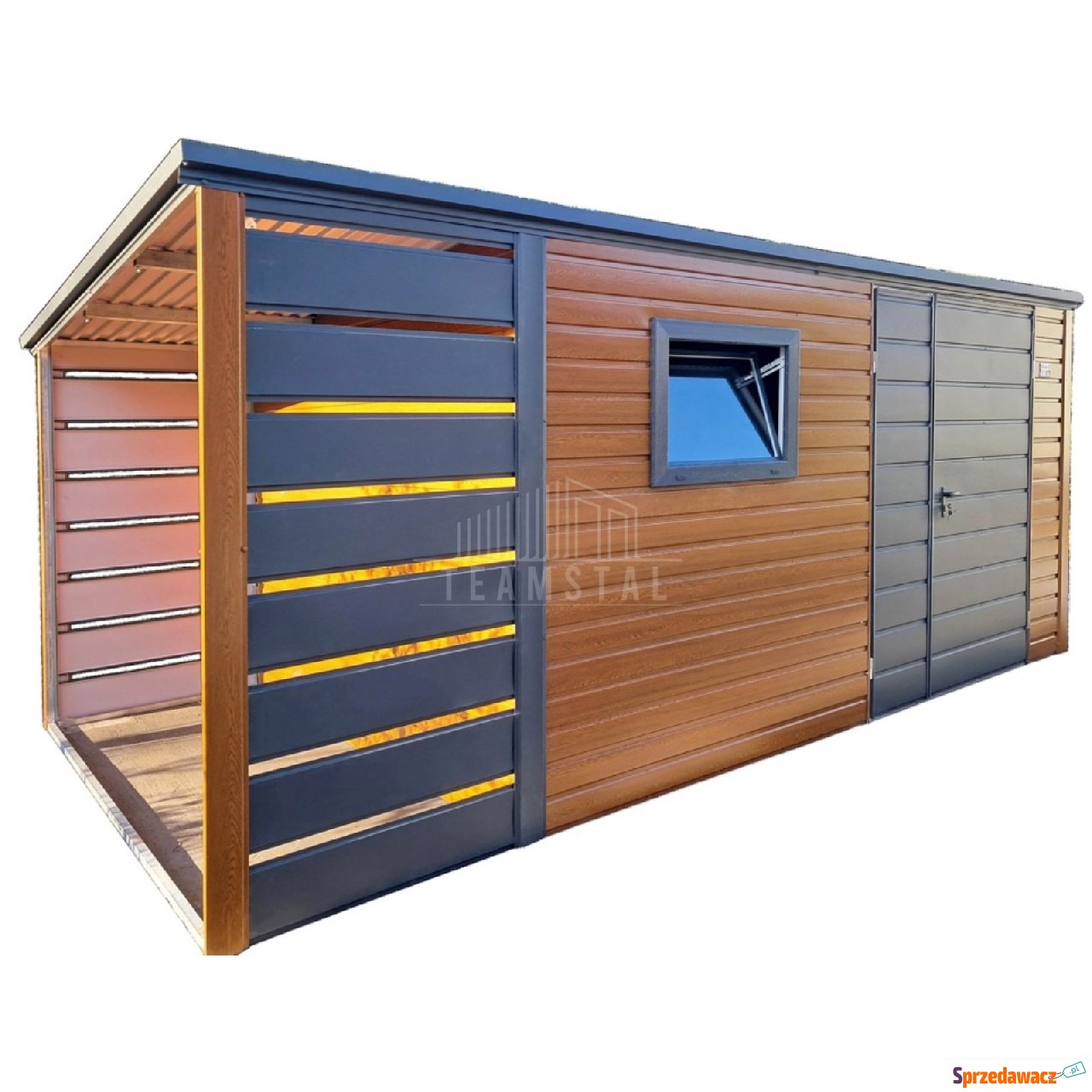 Schowek domek ogrodowy 4x2,5m +...